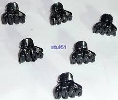 Able to hold any amount of hair. Black Mini Small Hair Claw Clamps Hair Clips Hair Grips Bulldog Clips X 6 New Ebay