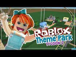 Rollercoasters And Dino Hats Roblox Theme Park Tycoon 2 Marielitai Gaming Youtube Theme Park Roblox Cute Games