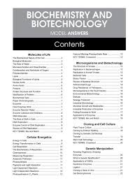 Biozone Biochemistry Biotechnology Answers