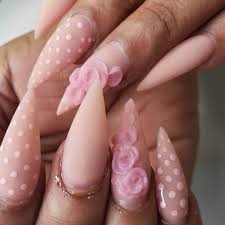Acrylic nails or artificial nails, are those special type of nails which have the ability to glam up your style quotient to multiple levels. 40 Unique Polka Dot Nail Art Designs K4 Fashion