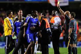 Chelsea's michael ballack shouts after the referee tom henning ovrebo rules out a penalty against barcelona in 2009. Barcelona Vs Chelsea Time For Chelsea Fans To Let Go Of Mourinho Led Conspiracy Theories Ahead Of Champions League Semi Final Rematch