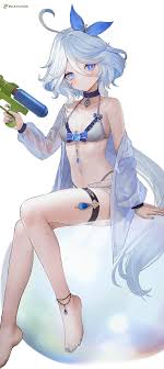 Furina ready for the beach [Genshin Impact] - Rule 34 Porn