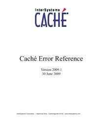Once the owning thead unlocks . Cache Error Reference Intersystems Documentation