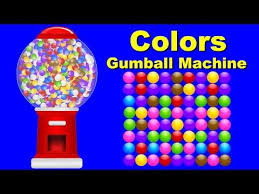 Colors For Children To Learn With Gumball Machine Colours For Kids To Learn Kids Learning Videos