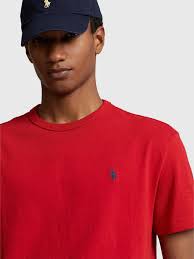 Logo T-shirt in red brand POLO RALPH LAUREN — Globalbrandsstore.com/en