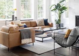 Rather than moving items around your home to see what fits where you can use free webapp the make room from urban barn to layout hundreds of pieces of furniture, rugs, and other items. Renfrew Leather Sofa 94 Adler Tan Urban Barn