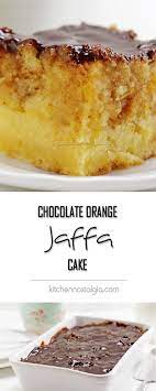 Chocolate Orange Jaffa Cake Recipe Jaffa Cake Desserts Lemon And Coconut Cake