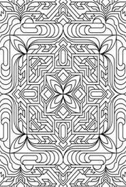 Geometric Design Colouring Pictures Stained Glass Colouring Pages Geometric Coloring Pages Designs Coloring Books Mandala Coloring Pages