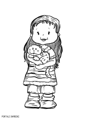 Disegni per incidere a vantaggio di i bambini le immagini per tinteggiare il quale ho protetto sono. Disegni Di Bambine E Ragazze Da Stampare E Colorare Portale Bambini