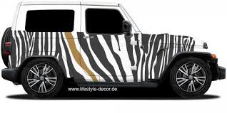 Car Design Zebra Aufkleber Furs Auto Fahrzeuge Und Aufkleber