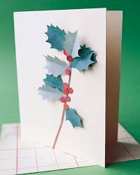 Christmas card making crafts for kids: 12 Handmade Cards To Wish Everyone A Merry Christmas Martha Stewart