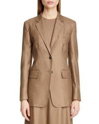 No excuses, you need one of max mara's coats in your closet. Women S Tan Blazers By Max Mara Lookastic