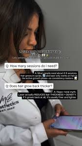 Say goodbye to shaving, razor burn, and ingrowns 👋✨, Let’s clear up the  most-asked questions about laser hair reduction—because smooth skin is a  process, not a myth., From session count ➡️ summer ...