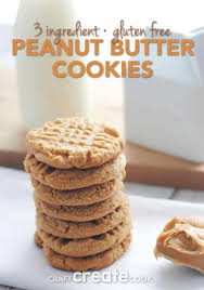 Keto 3 Ingredient Peanut Butter Cookies Craft Create Cook
