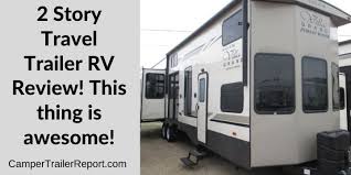 Level your camper, rv, or trailer in 5 minutes or less with the best leveler kit on the market! 2 Story Travel Trailer Rv Review This Thing Is Awesome