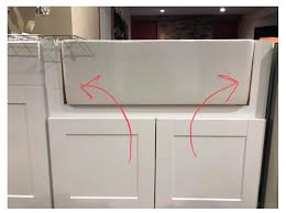 Using ikea cabinets for a kitchen storage bench. A Farmhouse Sink Ikea Kitchen Can You Have Both
