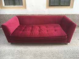 Hiding behind the sofa is no longer an option! Sofa Bretz Monster Bordeaux Rot Design Viersitzer Federbeine Ebay