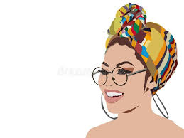 Ebony Beauty Stock Illustrations