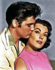 Publicity Shots • Judy Tyler and Elvis Presley in “Jailhouse Rock,” 1957;  dir. Richard Thorpe. You Are Really Elvis Presley Big Fan Sey Yes ❤️♥️❤️ To  Everyone, please help support me. I