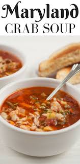 Maryland Crab Soup Recipe Crab Soup Recipes Maryland Crab Soup Crab Soup