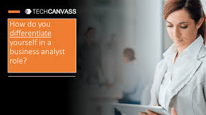 How Do You Differentiate Yourself In A Business Analyst Role Techcanvass