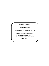 To maintain the rigidity of the problem. Tes Kraepelin