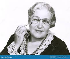 Hållande Lornjett För Kvinna Arkivfoto