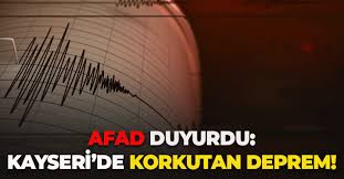 Afet ve acil durum yönetimi başkanlığı (afad) kayseri'nin kocasinan ilçesinde saat 15.38'de 4,1 büyüklüğünde bir deprem meydana geldiğini açıkladı. Afad Duyurdu Kayseri De Korkutan Deprem