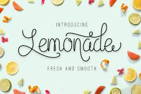 Lemonade 735 Script Font Bundles Font Bundles Vintage Design Style Free Fonts Download