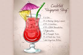 The Singapore Sling Cocktail Singapore Sling Cocktail Singapore Sling Cocktails