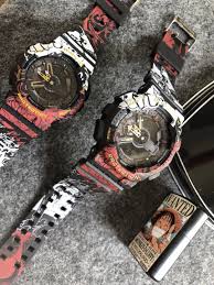 One piece is a hit japanese teen manga series by eiichiro oda published in weekly shonen jump magazine. Ga G Shock X One Piece Luffy Co Branded Watch Couple Set V1 Shopee Malaysia