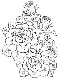 The Gallifrey Crafting Company Tattoo Coloring Book Rose Coloring Pages Flower Coloring Pages