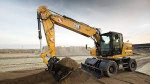 An excavator is made up of a boom, dipper (or stick) and bucket. Next Gen Cat Wheeled Excavators Feature Up To 15 More Swing Torque Oem Off Highway