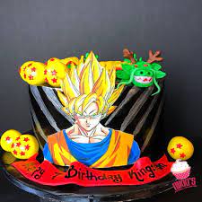 You have the choice to fill the cake either with chocolate or strawberry flavor. Dragon Ball Z Happy Nikki S Ice Cream Cake Cake Facebook