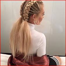 Side view of cute layered long hairstyle for women. Braided Hairstyles For Girls With Long Hairs