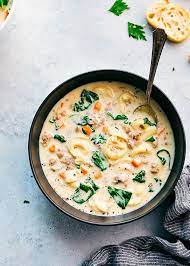 Entertaining Quick Soup Recipes Sausage Tortellini Soup Tortellini Soup