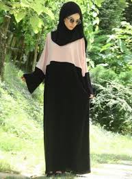 Medine Elbise Ferace Somon Siyah Gabra Abaya Dress Dresses Abaya Fashion