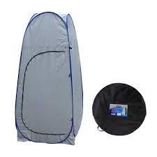 Leisure Quip Pop Up Toilet Changing Cubicle Grey With Blue Binding Buy Online In South Africa Takealot Com Cubicle Blue Leisure