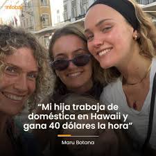 Maru Botana reveló su hija Lucía, de 21 años, se fue a trabajar en una casa  de familia en Hawaii: “Ella elige eso. En diciembre se va y se queda allá  instalada,