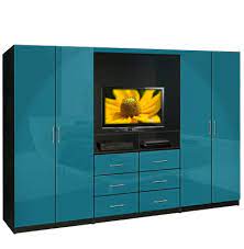 Usually ships within 6 to 10 days. Aventa Tv Wardrobe Wall Unit Free Standing Bedroom Tv Unit Contempo Space