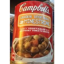 Aug 21, 2007 · there are 233 calories in 1 cup of minestrone soup (home recipe).: Calories In Garden Vegetable Minestrone Soup From Campbell S