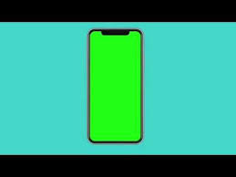 Green Screen Phone Template Youtube Phone Template Greenscreen Doodle Frame