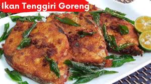 1 kpg asam keping 5.tomata&terung telunjuk. Fried King Mackerel With Curry Powder Ikan Tenggiri Goreng Youtube