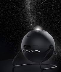 Homestar Flux Satin Black Home Planetarium Star Projector Planetarium Star Projector Black House