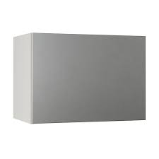 Meuble De Cuisine Ice Inox Facade 1 Porte Glissante Sur Hotte 1 Caisson Haut Hotte L 60 Cm Castorama