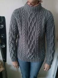 modele pull irlandais à tricoter gratuit en ligne