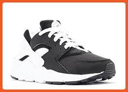 Black And White Huaraches Womens Nike Huarache Run Boys Shoes Black White Size 4 5 M Us Big Kid Athletic Shoes For Women Amazon Partner Link Boys Shoes Black Kids Athletic Shoes Kid Shoes