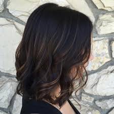 A Beautifully Subtle Balayage With A Dark Chocolate Base On A Long Bob Short Hair Balayage Hair Styles Hair