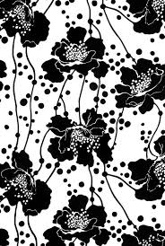 Black And White Floral Wallpaper Nz Pin By Seven On Printing On Clay Black And White Background Kate Spade Wallpaper Prints