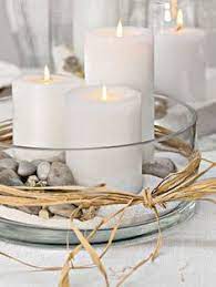 Centros De Mesa Originales Y Baratos Just Married Bcn Composizioni Con Candele Candele Decorate Cera